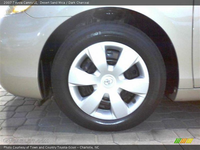 Desert Sand Mica / Dark Charcoal 2007 Toyota Camry LE