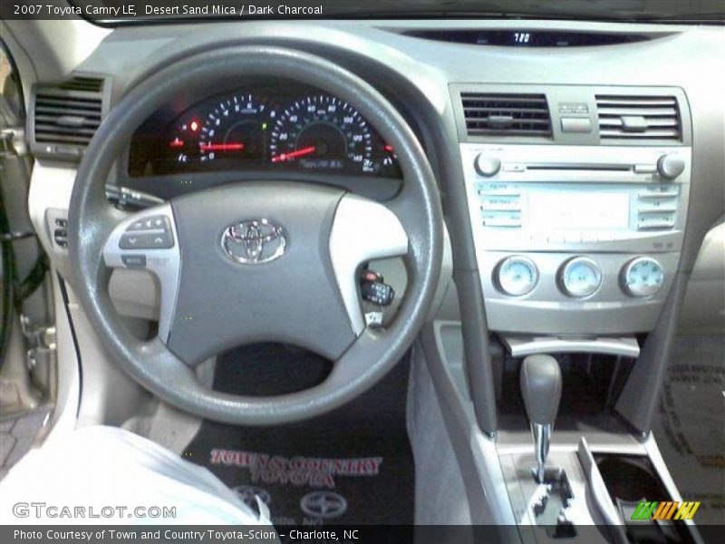 Desert Sand Mica / Dark Charcoal 2007 Toyota Camry LE