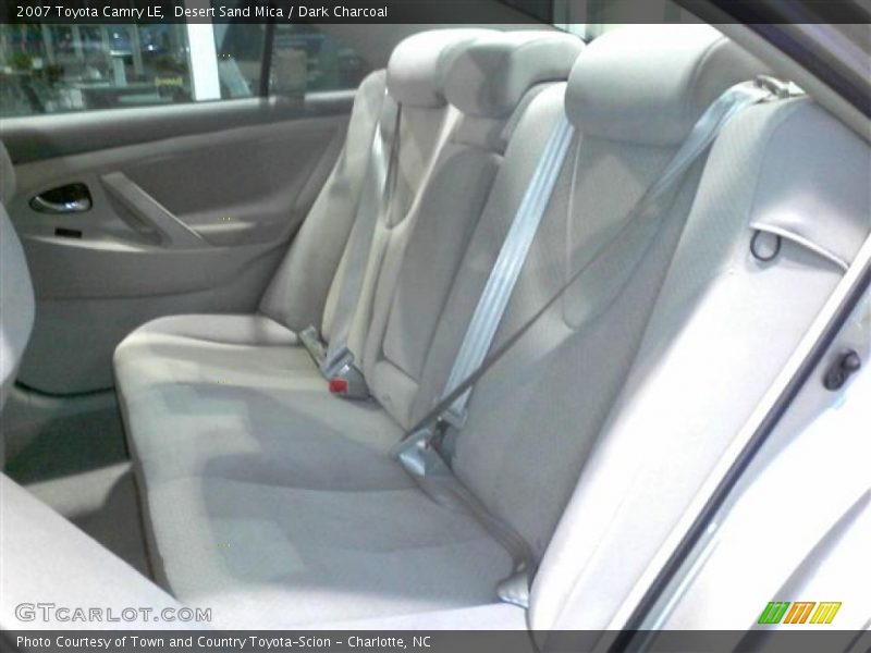 Desert Sand Mica / Dark Charcoal 2007 Toyota Camry LE