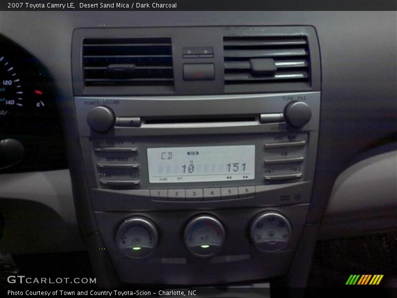 Desert Sand Mica / Dark Charcoal 2007 Toyota Camry LE
