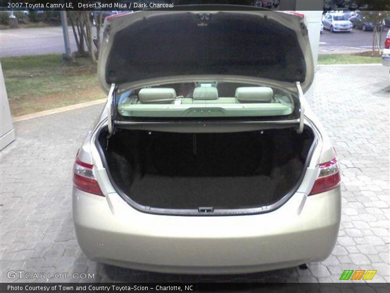 Desert Sand Mica / Dark Charcoal 2007 Toyota Camry LE