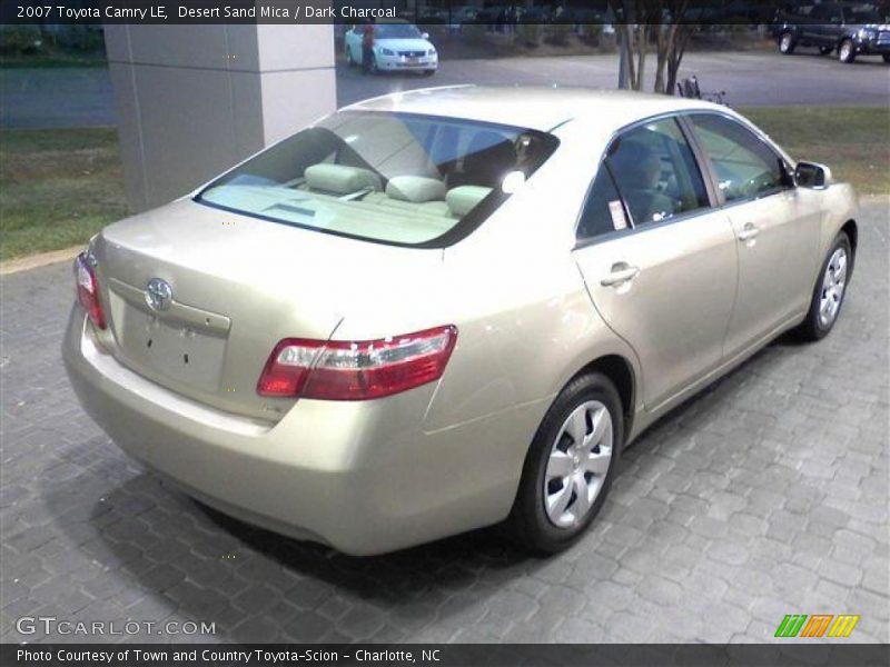 Desert Sand Mica / Dark Charcoal 2007 Toyota Camry LE