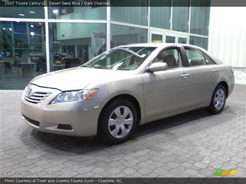 Desert Sand Mica / Dark Charcoal 2007 Toyota Camry LE