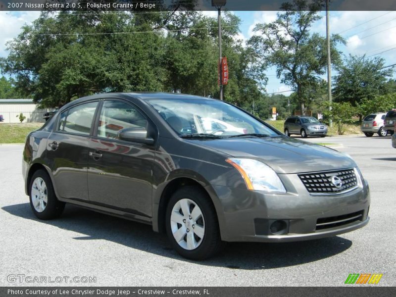 Polished Granite / Beige 2007 Nissan Sentra 2.0 S