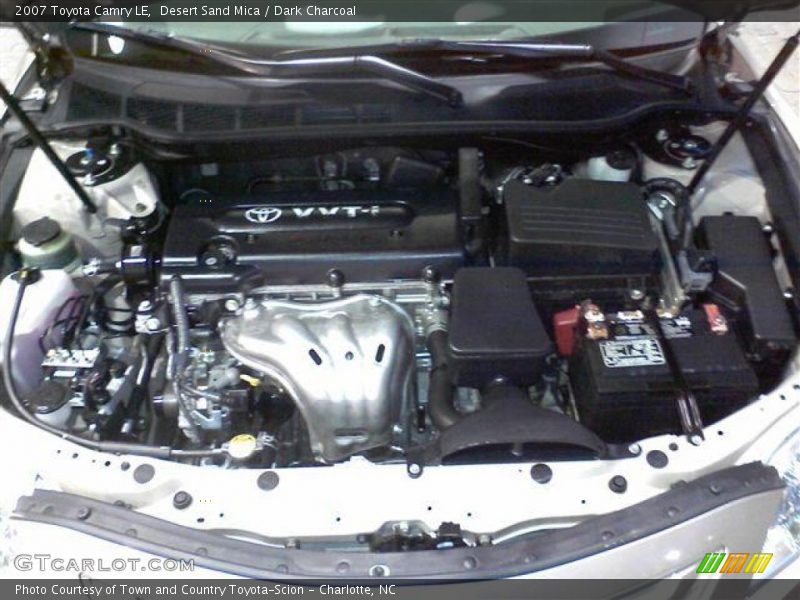 Desert Sand Mica / Dark Charcoal 2007 Toyota Camry LE