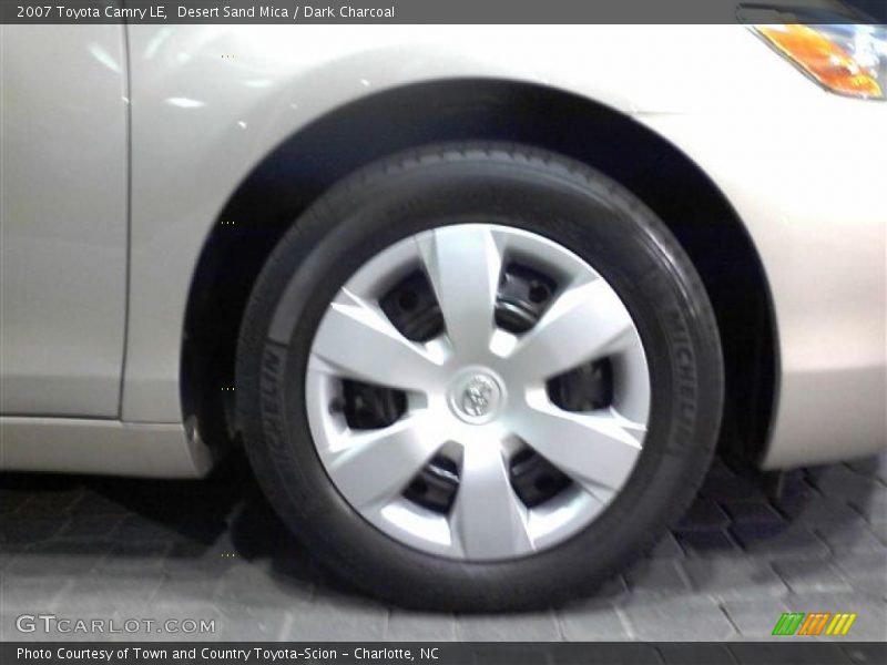 Desert Sand Mica / Dark Charcoal 2007 Toyota Camry LE
