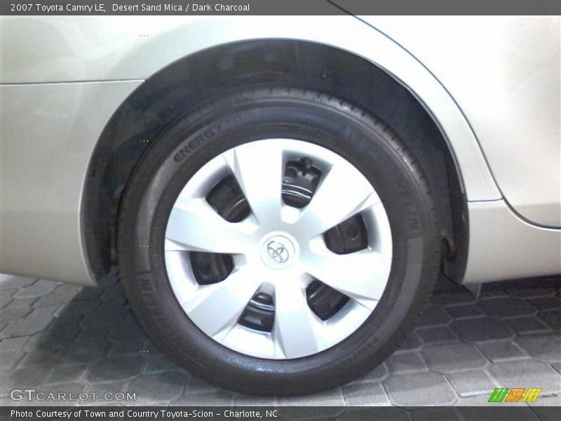 Desert Sand Mica / Dark Charcoal 2007 Toyota Camry LE
