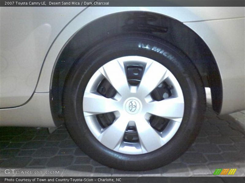 Desert Sand Mica / Dark Charcoal 2007 Toyota Camry LE