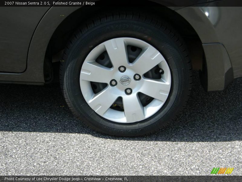 Polished Granite / Beige 2007 Nissan Sentra 2.0 S