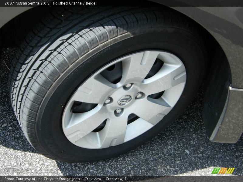 Polished Granite / Beige 2007 Nissan Sentra 2.0 S