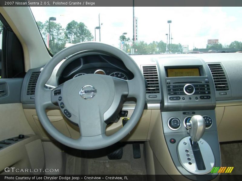 Polished Granite / Beige 2007 Nissan Sentra 2.0 S