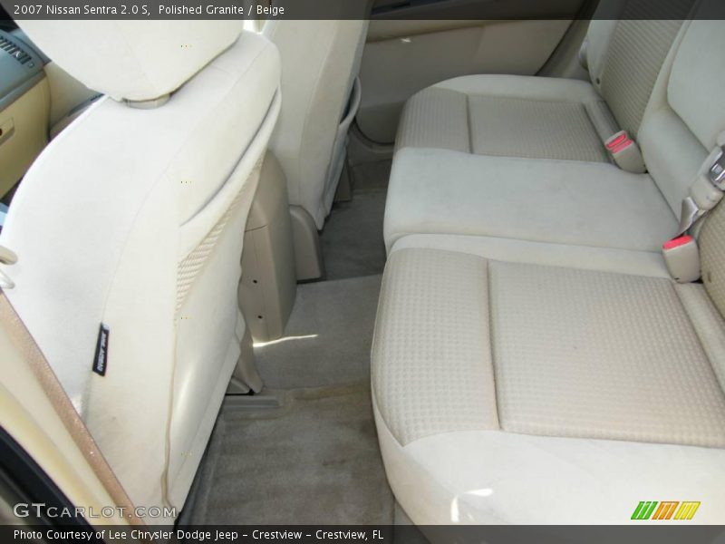 Polished Granite / Beige 2007 Nissan Sentra 2.0 S