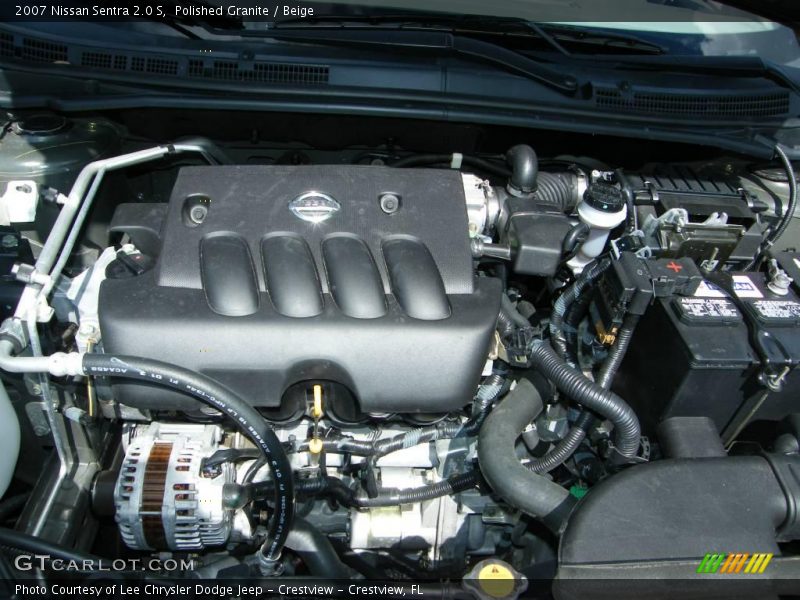 Polished Granite / Beige 2007 Nissan Sentra 2.0 S