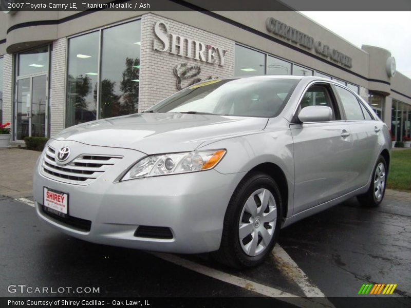 Titanium Metallic / Ash 2007 Toyota Camry LE