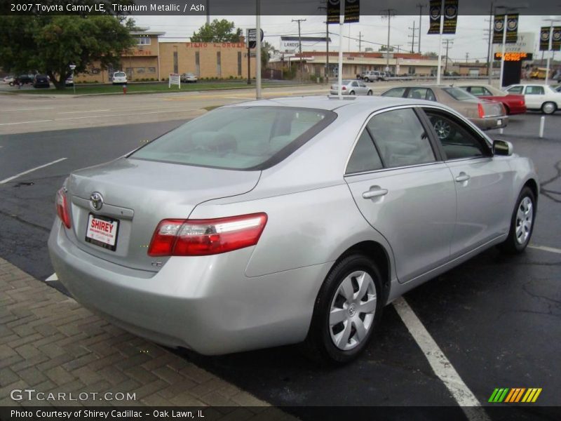 Titanium Metallic / Ash 2007 Toyota Camry LE