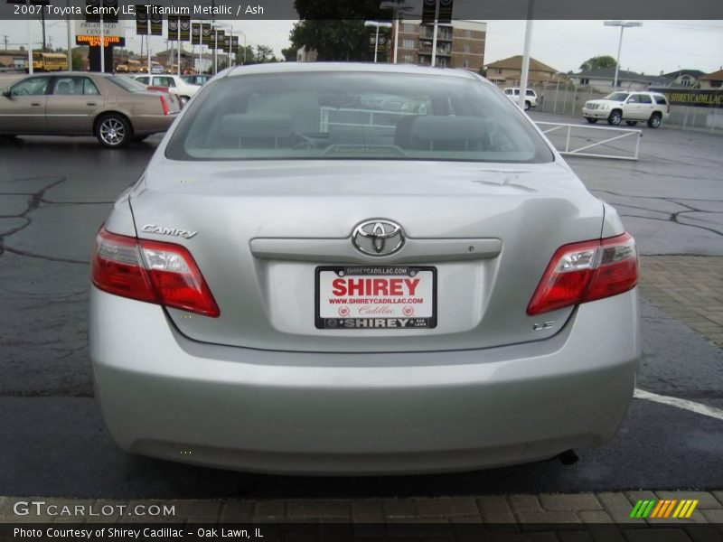 Titanium Metallic / Ash 2007 Toyota Camry LE