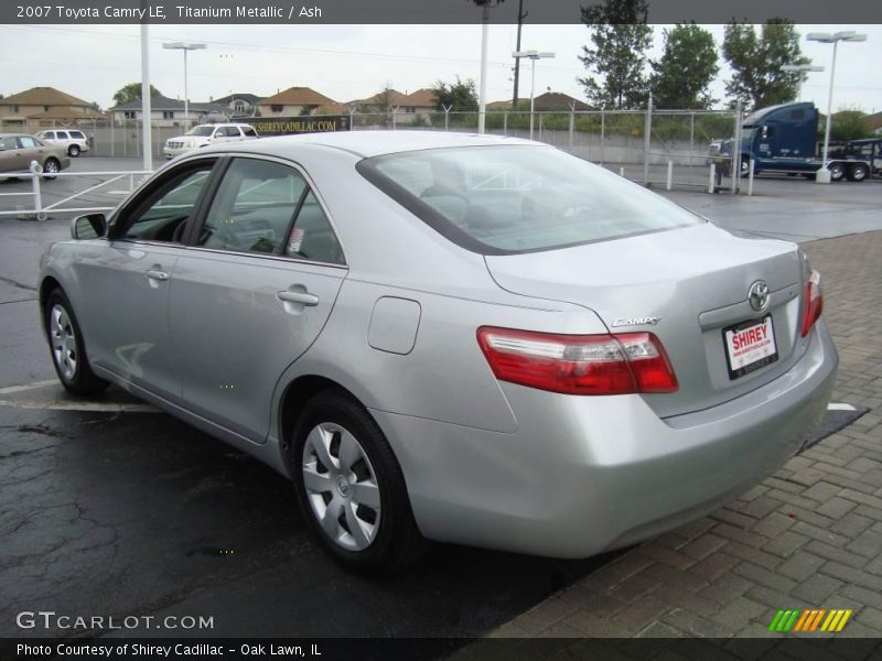 Titanium Metallic / Ash 2007 Toyota Camry LE