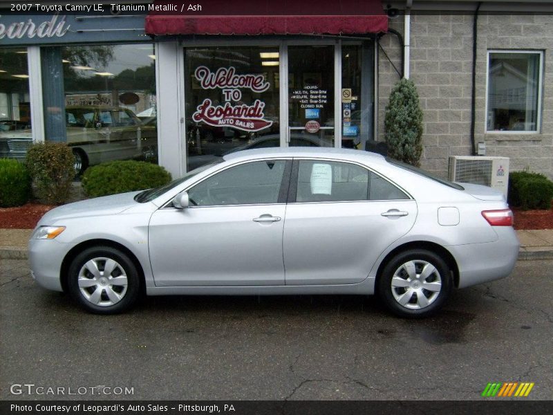Titanium Metallic / Ash 2007 Toyota Camry LE