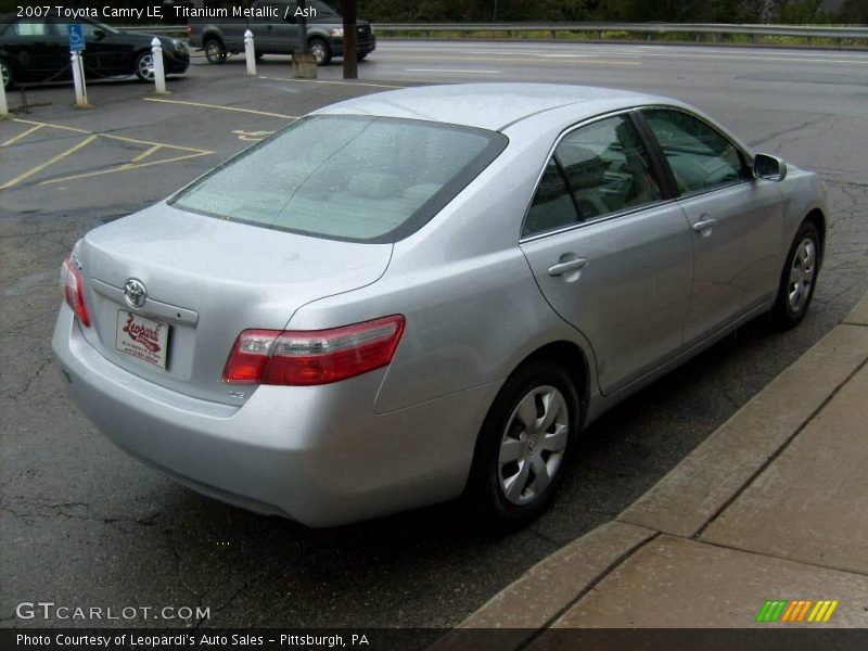 Titanium Metallic / Ash 2007 Toyota Camry LE