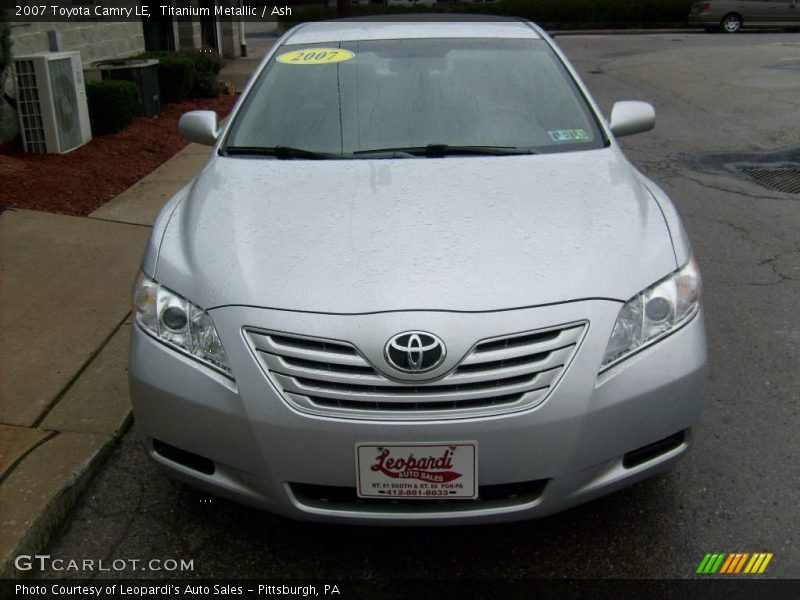 Titanium Metallic / Ash 2007 Toyota Camry LE