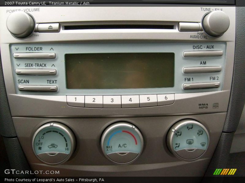 Titanium Metallic / Ash 2007 Toyota Camry LE