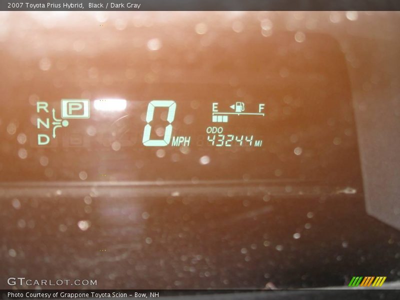 Black / Dark Gray 2007 Toyota Prius Hybrid
