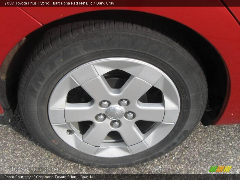 Barcelona Red Metallic / Dark Gray 2007 Toyota Prius Hybrid