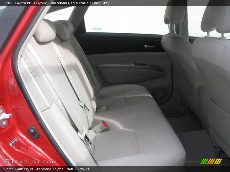 Barcelona Red Metallic / Dark Gray 2007 Toyota Prius Hybrid