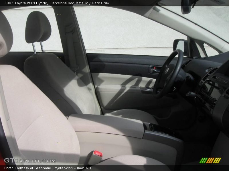 Barcelona Red Metallic / Dark Gray 2007 Toyota Prius Hybrid