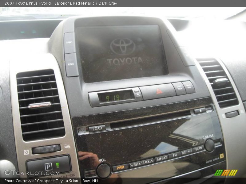 Barcelona Red Metallic / Dark Gray 2007 Toyota Prius Hybrid