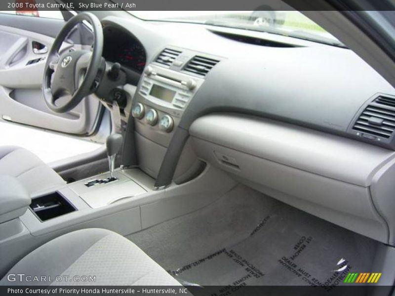 Sky Blue Pearl / Ash 2008 Toyota Camry LE