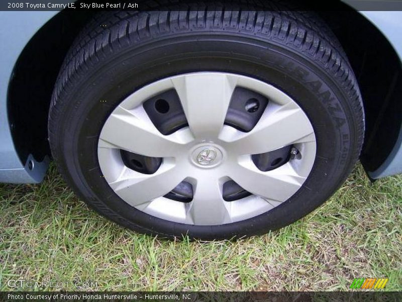 Sky Blue Pearl / Ash 2008 Toyota Camry LE