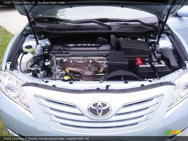 Sky Blue Pearl / Ash 2008 Toyota Camry LE