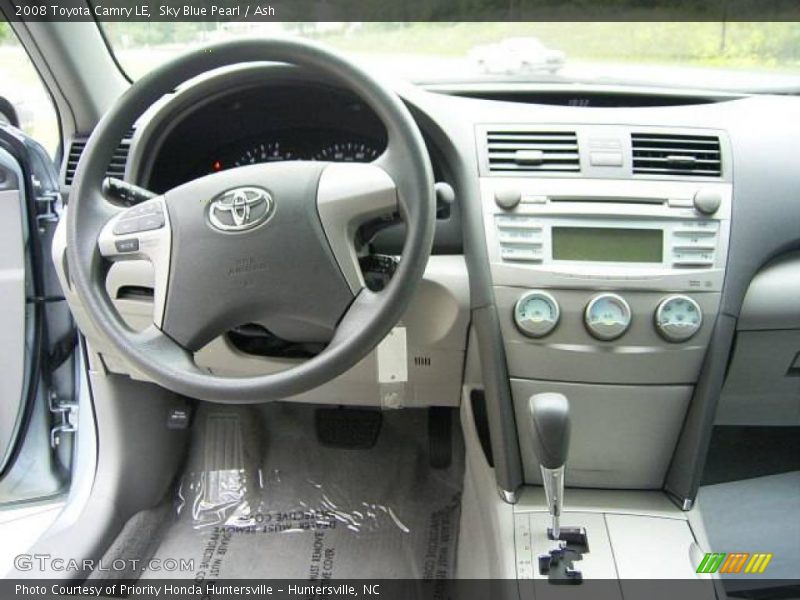 Sky Blue Pearl / Ash 2008 Toyota Camry LE