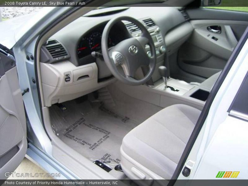 Sky Blue Pearl / Ash 2008 Toyota Camry LE