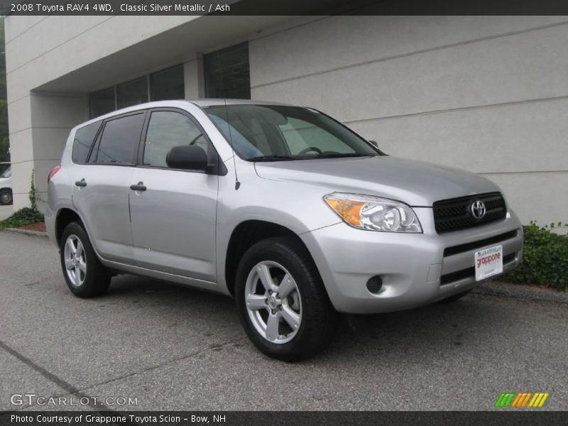 Classic Silver Metallic / Ash 2008 Toyota RAV4 4WD