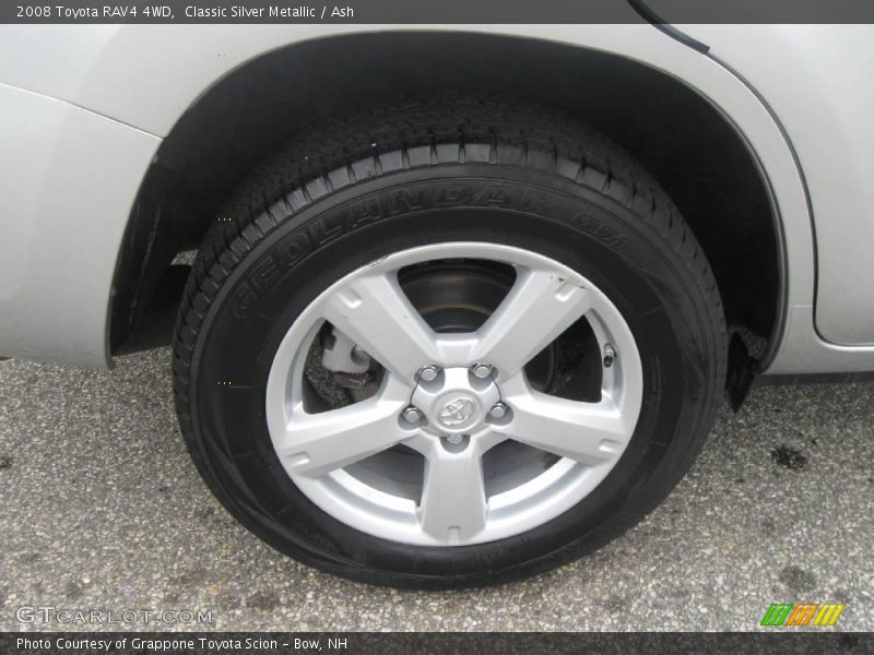 Classic Silver Metallic / Ash 2008 Toyota RAV4 4WD