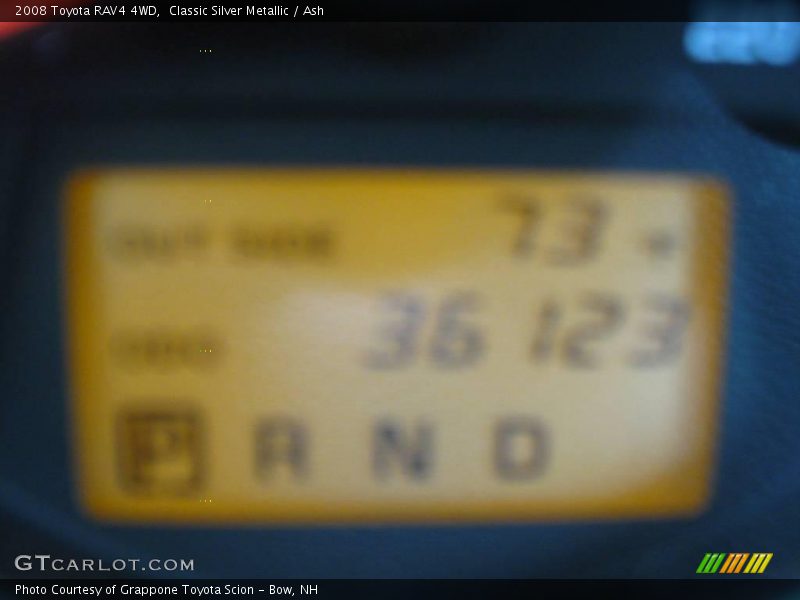 Classic Silver Metallic / Ash 2008 Toyota RAV4 4WD