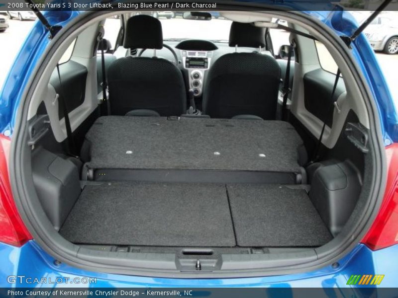 Blazing Blue Pearl / Dark Charcoal 2008 Toyota Yaris S 3 Door Liftback