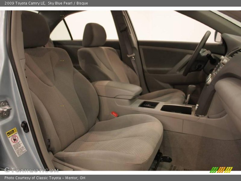 Sky Blue Pearl / Bisque 2009 Toyota Camry LE