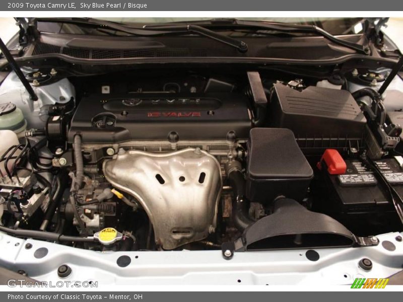 Sky Blue Pearl / Bisque 2009 Toyota Camry LE