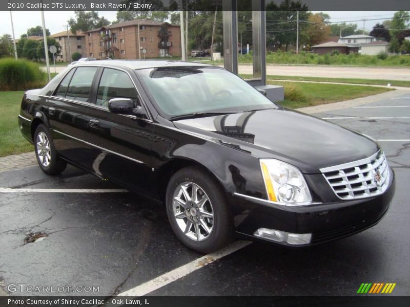 Black Raven / Ebony 2010 Cadillac DTS Luxury