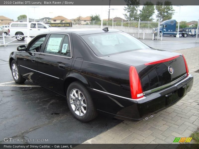 Black Raven / Ebony 2010 Cadillac DTS Luxury