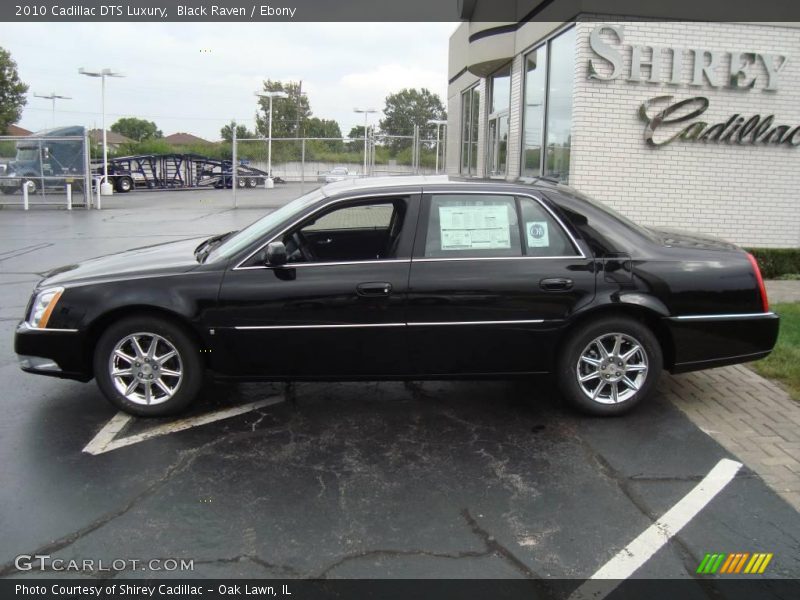 Black Raven / Ebony 2010 Cadillac DTS Luxury