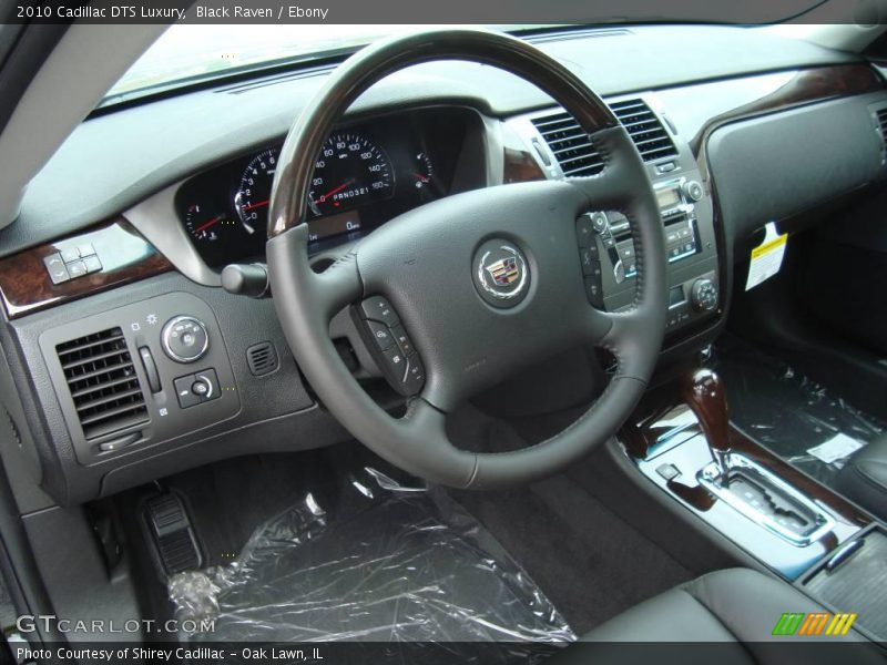 Black Raven / Ebony 2010 Cadillac DTS Luxury