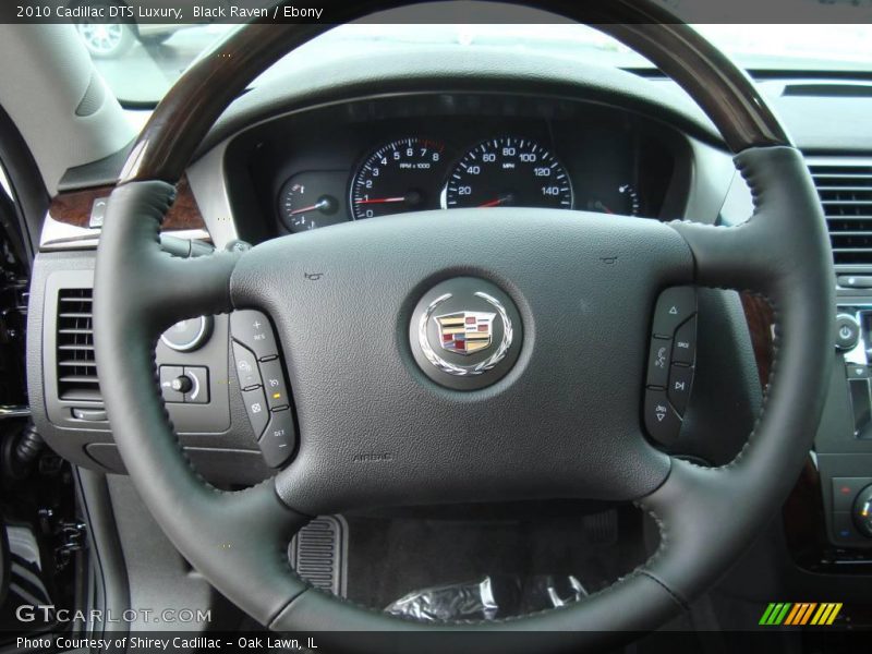 Black Raven / Ebony 2010 Cadillac DTS Luxury
