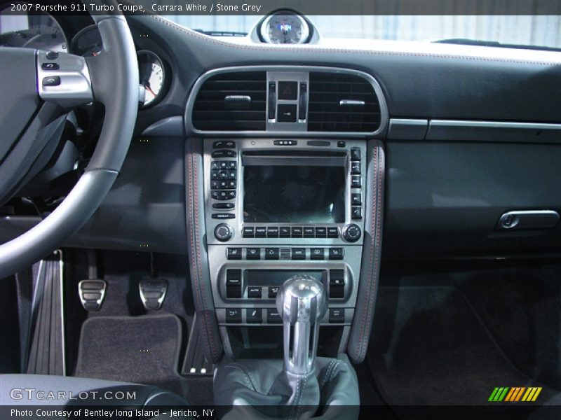 Carrara White / Stone Grey 2007 Porsche 911 Turbo Coupe