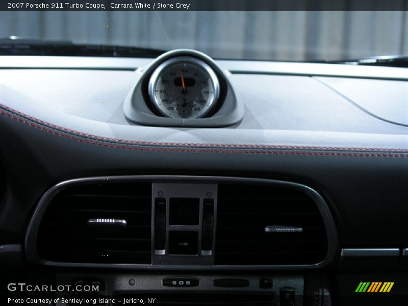 Carrara White / Stone Grey 2007 Porsche 911 Turbo Coupe