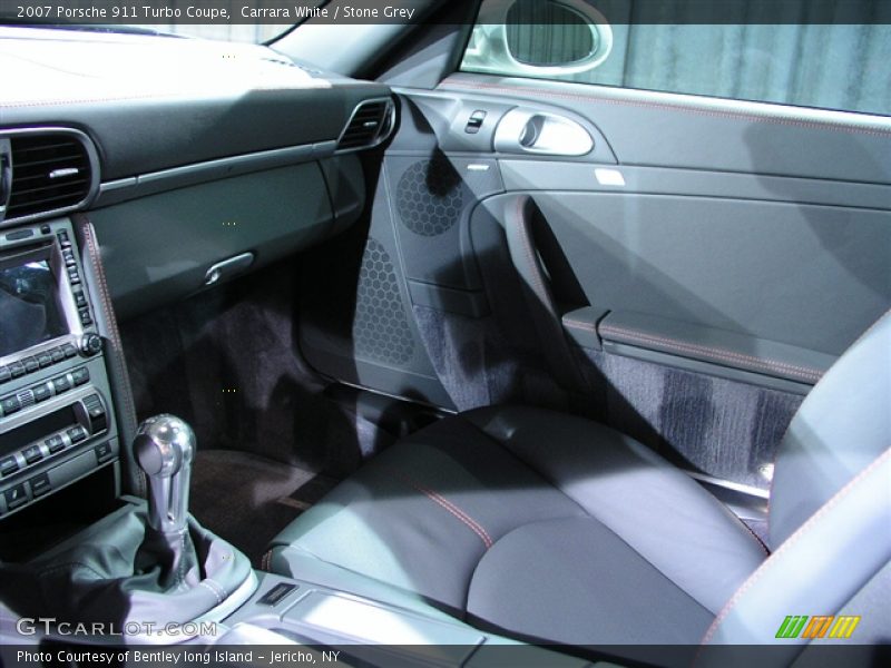 Carrara White / Stone Grey 2007 Porsche 911 Turbo Coupe