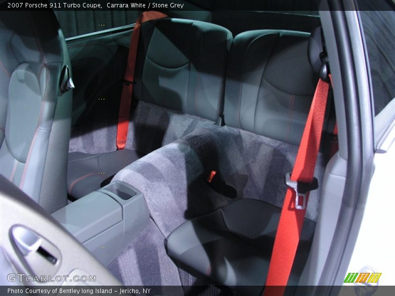 Carrara White / Stone Grey 2007 Porsche 911 Turbo Coupe